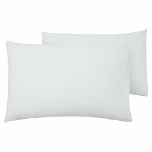 New Tesco Basic Sleep 2x Standard Pillowcases 50x75cm