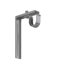 Load image into Gallery viewer, Ikea RACKA Curtain Rod-BETYDLIG Wall/celling Bracket-RAFFIG Finials [Grey]