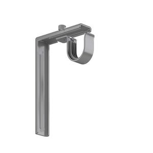 Ikea RACKA Curtain Rod-BETYDLIG Wall/celling Bracket-RAFFIG Finials [Grey]