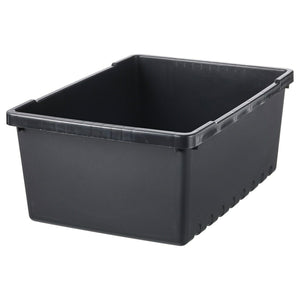 2x Ikea UPPSNOFSAD Storage Box, Space Saver Garage Store room Black 2 pieces