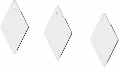 Ikea TOTEBO Diamond Shape Magnets White [3pack]