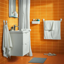 Load image into Gallery viewer, 2x Ikea FINTSEN Bathroom Mat, Anti Slip, Multi Purpose 40x60cm Grey,