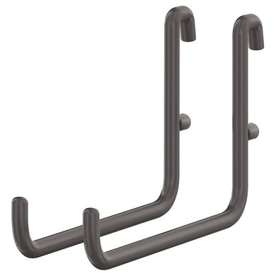 Ikea Pegboard SKADIS Hook, Black 2pack, 905.699.31