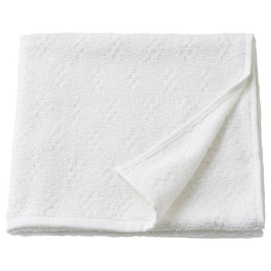 2x Ikea Narsen Bath Towel, 55x120cm White,