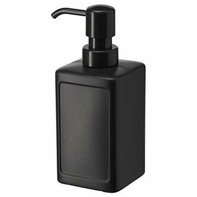 Ikea RINNIG Plastic Soap Dispenser Grey/Black 450ml