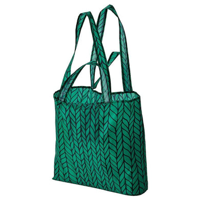 Ikea SKYNKE Foldable Women Girl Hand/shoulder Bag Waterproof [Green/black]