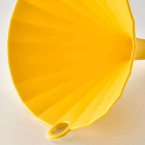 2x New UPPFYLLD Multi use Funnel, bright yellow, 13cm dia,