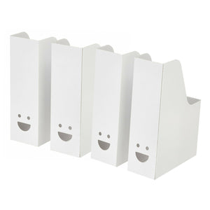 Ikea TJABBA Magazine Office File Organiser Holder Storage Folder [White Card]