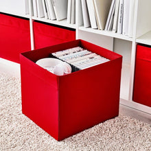 Load image into Gallery viewer, 4x Ikea DRONA Box, Fit KALLAX Unit, Shelf Storage, Storeroom Organiser Red,