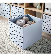 Load image into Gallery viewer, 4x Ikea DRONA Box, Fit KALLAX Unit, Storage, Bedroom Organiser Blue Black