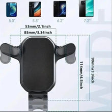 Load image into Gallery viewer, 1 piece car air vent phone holder mobile holder for samsung and iphone holder