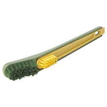 Load image into Gallery viewer, New Ikea PEPPRIG Shoe Shin Brush With Scraper, 2 in 1, Green/Yellow *Free P&amp;P