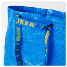 Load image into Gallery viewer, 2x Ikea FRAKTA Medium Blue Carrier Bag Laundry Bags 36L, 603.017.07