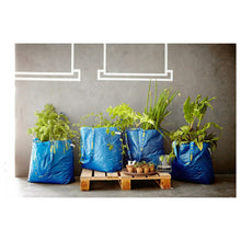 Load image into Gallery viewer, 2x Ikea FRAKTA Medium Blue Carrier Bag Laundry Bags 36L, 603.017.07