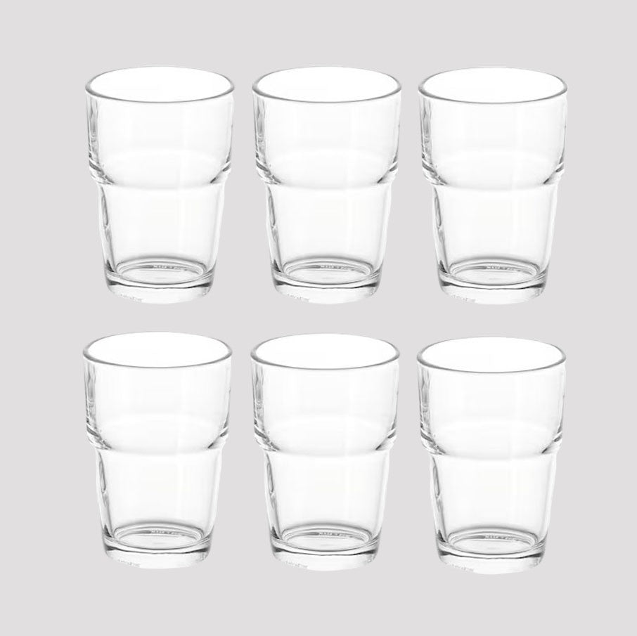 Ikea REKO Kitchen Small Juice Water Milk Glass 170ml Drinks [6in1pack]