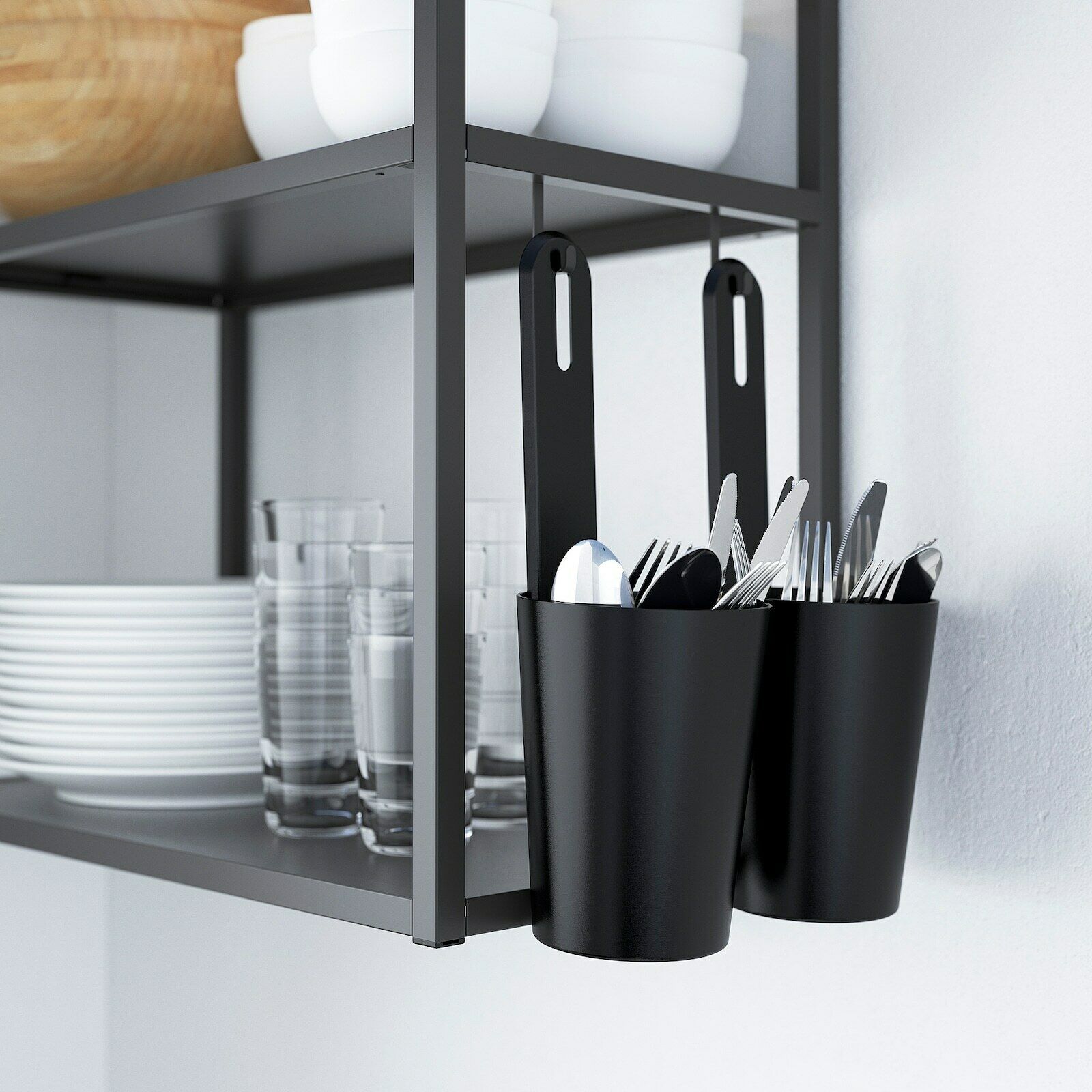 Ikea ENHET Tiny Hooks, Kitchen Restaurant Anthracite 2pack 6x24mm 2 Co –  Black Friday Store