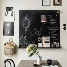 Load image into Gallery viewer, Ikea SAVSTA Memo Board, Office Kitchen Work Restaurant Black 50x70 cm