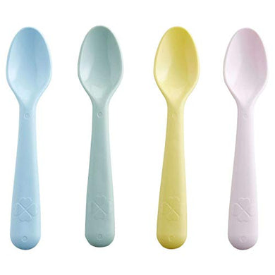 Ikea KALAS Kids Feeding Spoon Mix Coloured High Quality [4in1pack]