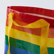 Load image into Gallery viewer, 2x Ikea STORSTOMMA LGBT Bag, Rainbow, Multicolour Hand Bag 27x27cm [2in1pack]