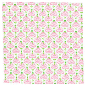 Ikea INBJUDEN Textile Napkin, Washable White/Pink 45x45cm [2in1pack]