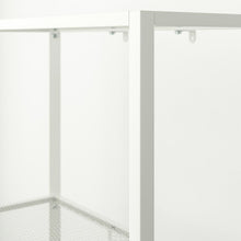 Load image into Gallery viewer, Ikea BAGGEBO Shelving Storage Unit, Metal. White 60x25x116cm