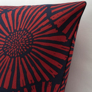 Ikea STJARNTULPAN Cushion Cover, Dark Blue/Red 50x50cm [1in1pack]