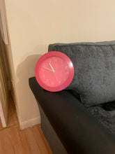 Load image into Gallery viewer, Used Ticking Wall Clock Pink 25.5cm [Great working condition]