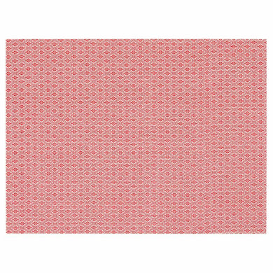 2x Ikea GALLRA Christmas Place Mat, Red Patterned 45x33cm