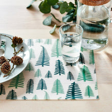 Load image into Gallery viewer, 2x Ikea Vinter Christmas Place Mat Plastic [Green] 40x30cm