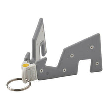 Load image into Gallery viewer, 2x Ikea YUPPIENALLE Holder for Mobile Phone &amp; Keyrings 1x8x4cm Grey