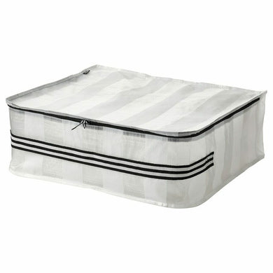 2x Ikea GORSNYGG Storage Organizer Box Case White/Transparent