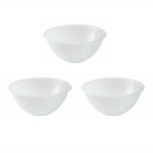 Load image into Gallery viewer, 3x Ikea FIKADAGS Mixing Plastic Bowl Cooking Serving Dining Bowls White 2.2L