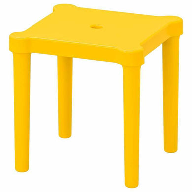 2x Ikea Children, UTTER children's can use as stool or table, in/outdoor/yellow