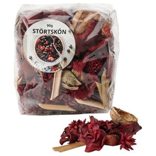 Load image into Gallery viewer, 2x Ikea STORTSKON Scented potpourri, Berries/red, 90g