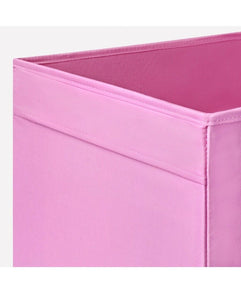 3x Ikea DRONA Box, Fit KALLAX Unit, Shelf Storage, Bedroom Storeroom Organiser Pink