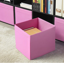 Load image into Gallery viewer, 3x Ikea DRONA Box, Fit KALLAX Unit, Shelf Storage, Bedroom Storeroom Organiser Pink