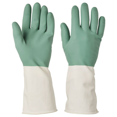 New IKEA RINNIG Household gloves, green, M