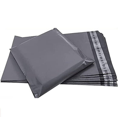 14''x17'' 500 STRONG GREY PLASTIC MAILING BAGS POLY POSTAGE SELF SEAL
