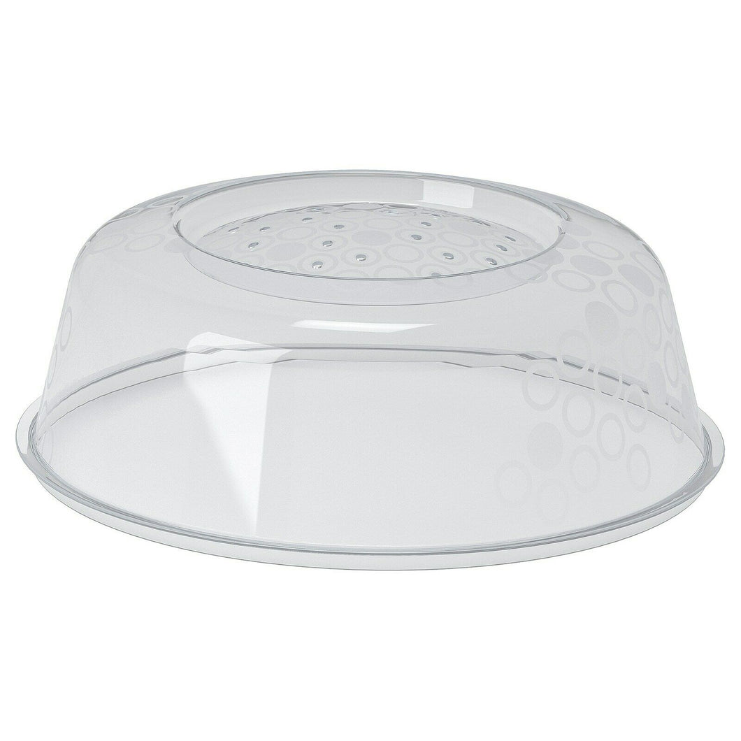 Ikea Prickig Grey Microwave Lid. Plate Cover Ventilated Lid. 26cm.