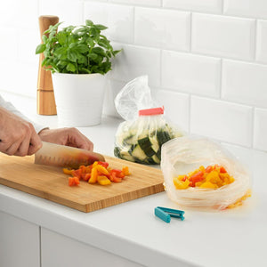 Ikea Bevara Sealing Clip Fridge Food Bags Clip Mix Colours & Size Set of 30