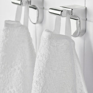 New Narsen Bath Towel 55x120cm Cotton Bath Shower Towels White *Brand Ikea*